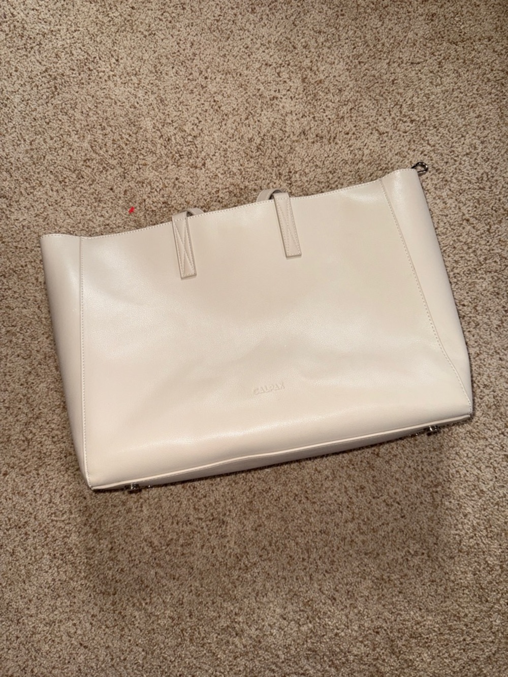 Calpak Cream Tote